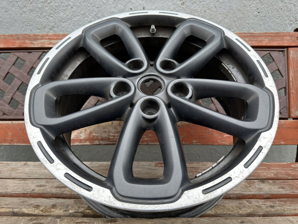 1x Alufelge 17 Zoll 7.0" 5x120 50ET Matt Schwarz 9812676 Mini Countryman FEL8876271390mk