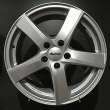 Laden Sie das Bild in den Galerie-Viewer, 4x Alufelge 17 Zoll 7.0" 5x112 48 5ET Glanz Silber Seat Leon Rim Wheel FEL2511897280bp