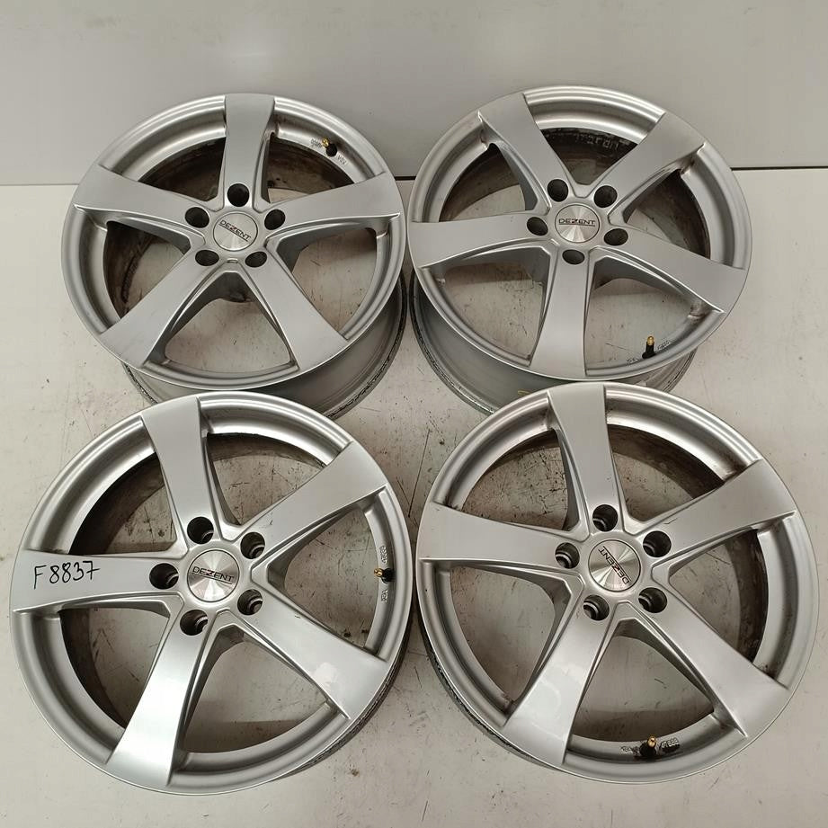 4x Alufelge 17 Zoll 7.5" 5x112 35ET Glanz Silber Audi I Rim Wheel FEL3220506000xw