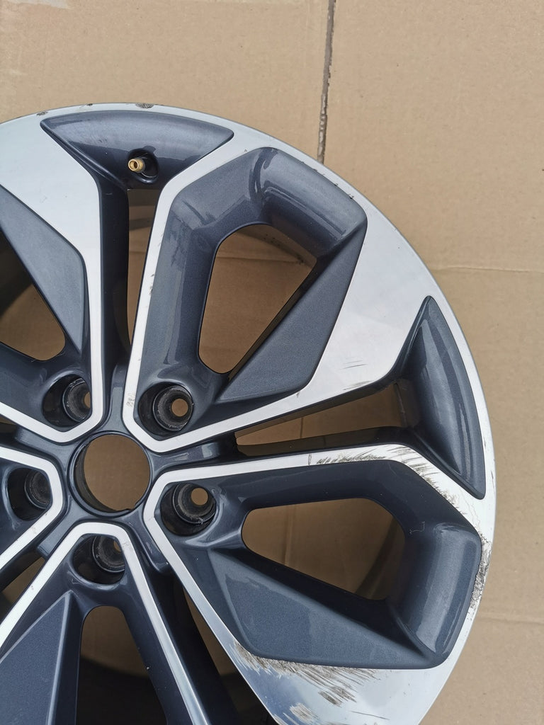1x Alufelge 18 Zoll 7.5" 5x114.3 46ET Glanz Graphit 403006336R Mg Gt Megane Iv
