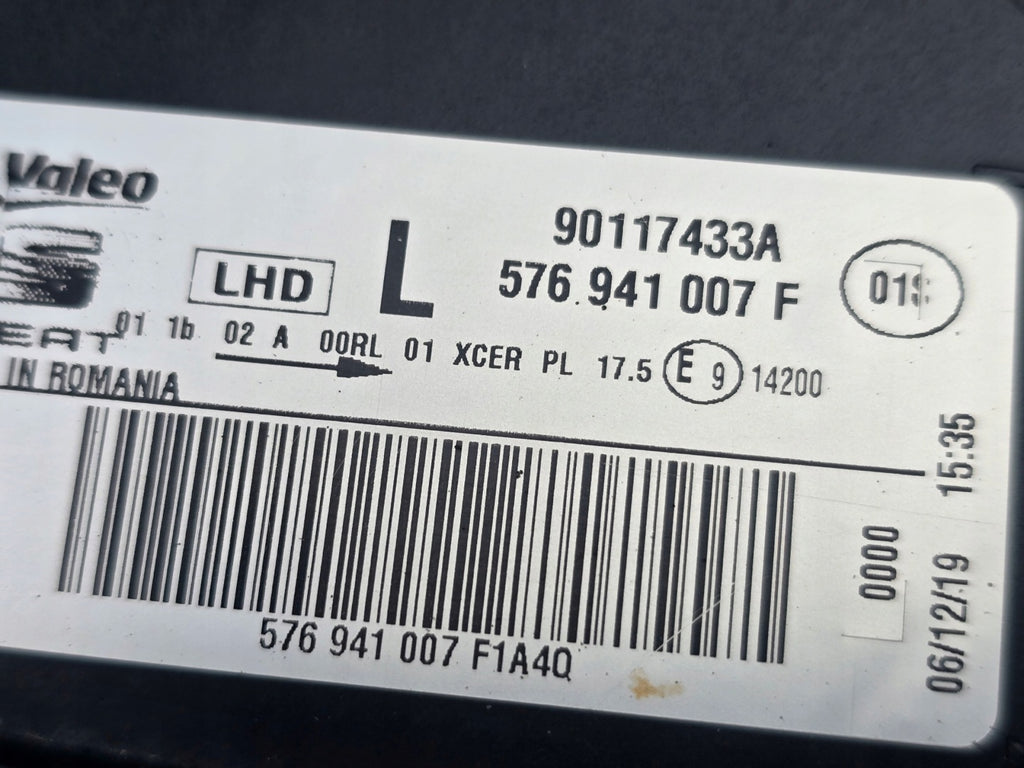 Frontscheinwerfer Seat Ateca 576941007F LED Links Scheinwerfer Headlight SCH1104982865rn
