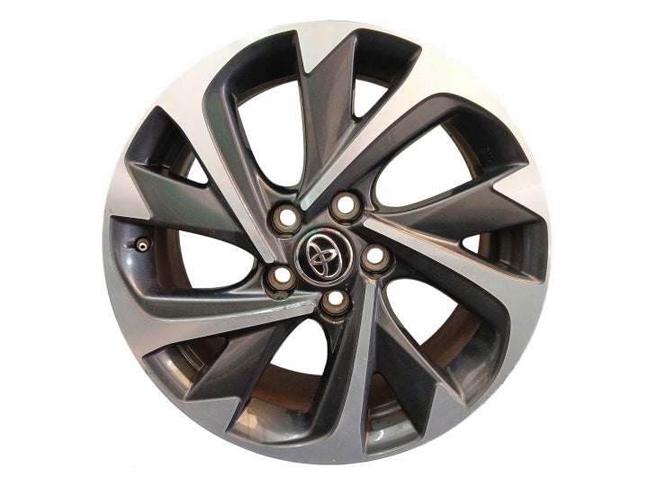1x Alufelge 17 Zoll 7.0" 5x114.3 50ET Glanz Schwarz 4261102L90 Toyota Corolla FEL3994343800qe