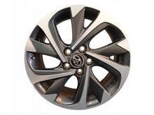 Load image into Gallery viewer, 1x Alufelge 17 Zoll 7.0" 5x114.3 50ET Glanz Schwarz 4261102L90 Toyota Corolla FEL3994343800qe