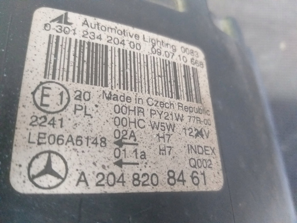 Frontscheinwerfer Mercedes-Benz W204 A2048208461 Rechts Scheinwerfer Headlight SCH4921489570gz