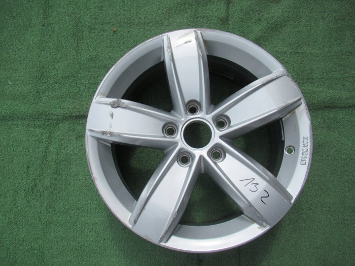 1x Alufelge 16 Zoll 6.0" 5x112 43ET Glanz Silber 2GA601025 VW T-Roc Rim Wheel FEL9352292552wq