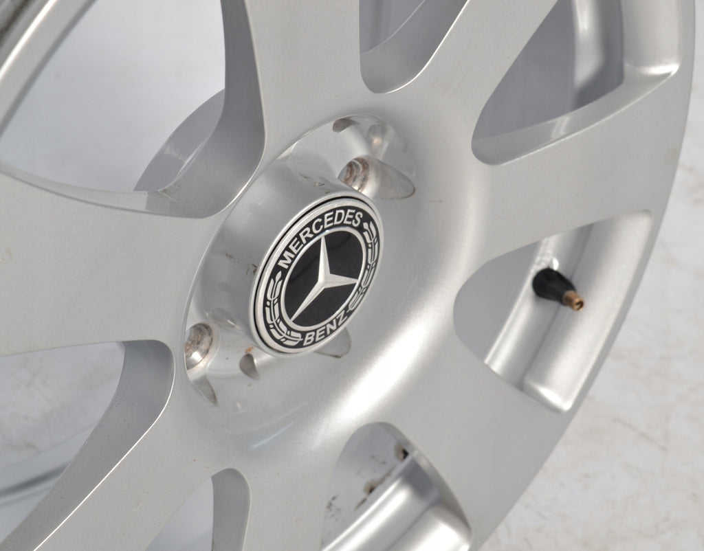 4x Alufelge 17 Zoll 8.0" 5x112 43ET Glanz Silber A2214010202 Mercedes-Benz Viano FEL7852057166xw