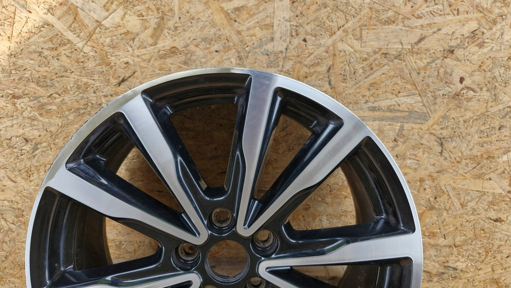 1x Alufelge 18 Zoll 7.5" 5x108 52 5ET Glanz Schwarz GJ5C-1007-P1A Ford Kuga I FEL6801987013bg