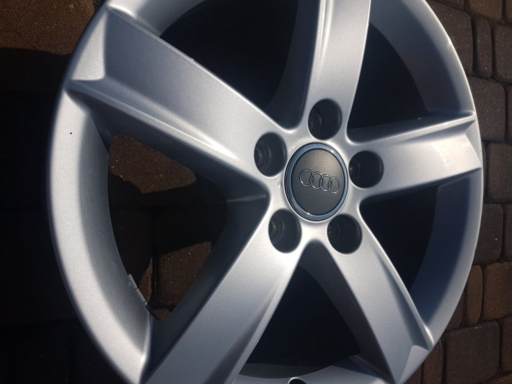 1x Alufelge 16 Zoll 7.0" 5x112 46ET Silber Audi A4 B8 Rim Wheel FEL2927350269ix