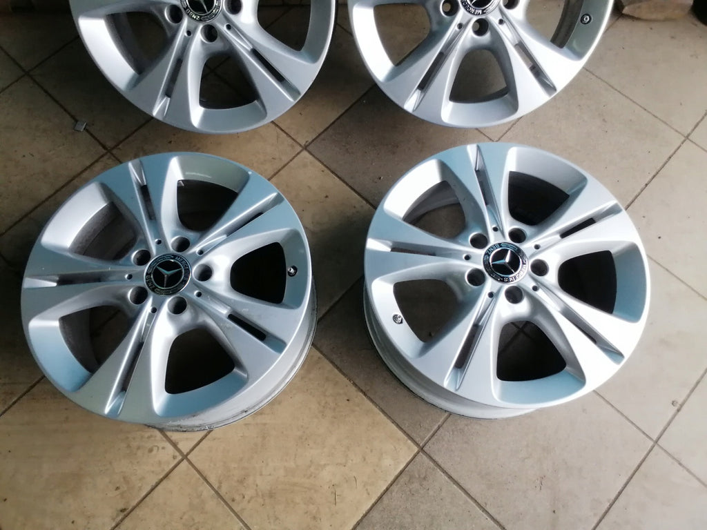 4x Alufelge 17 Zoll 7.0" 5x112 48 5ET A2054014300 Mercedes-Benz W204 Rim Wheel FEL4728807447cw