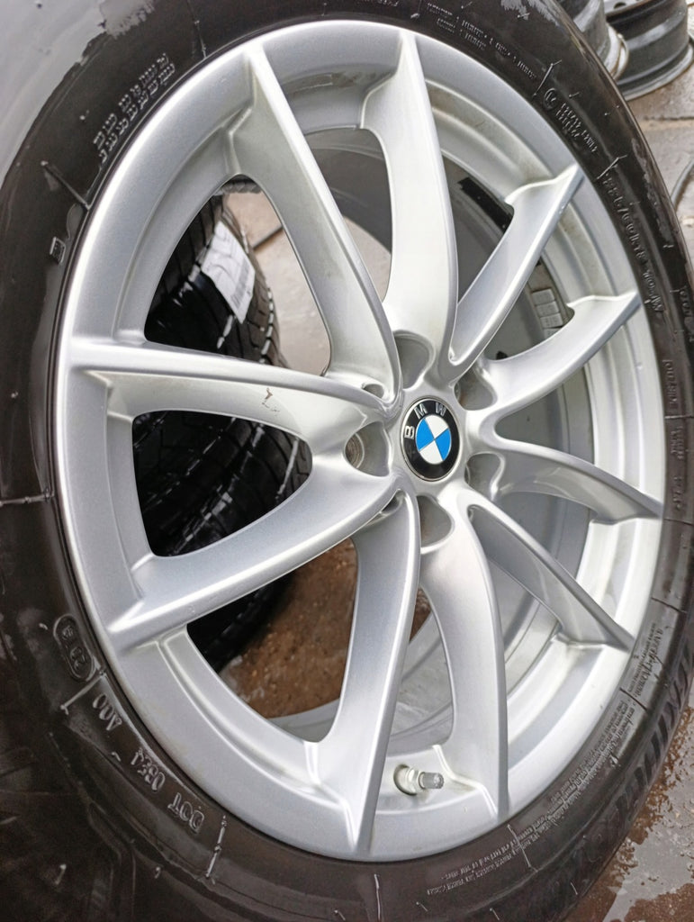 1x Alufelge 18 Zoll 7.0" 5x112 22ET Glanz Silber 6880047 BMW Rim Wheel FEL5318151725pr