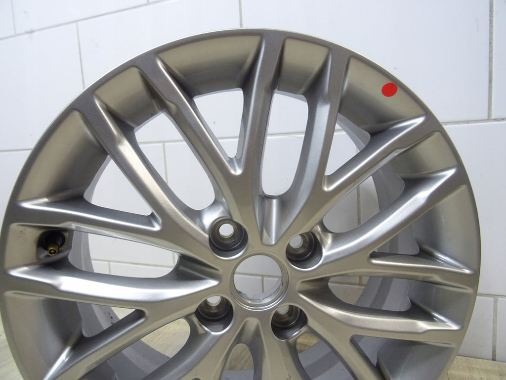 1x Alufelge 16 Zoll 6.0" 4x100 49ET Glanz Silber 52910-H8200 Kia Picanto