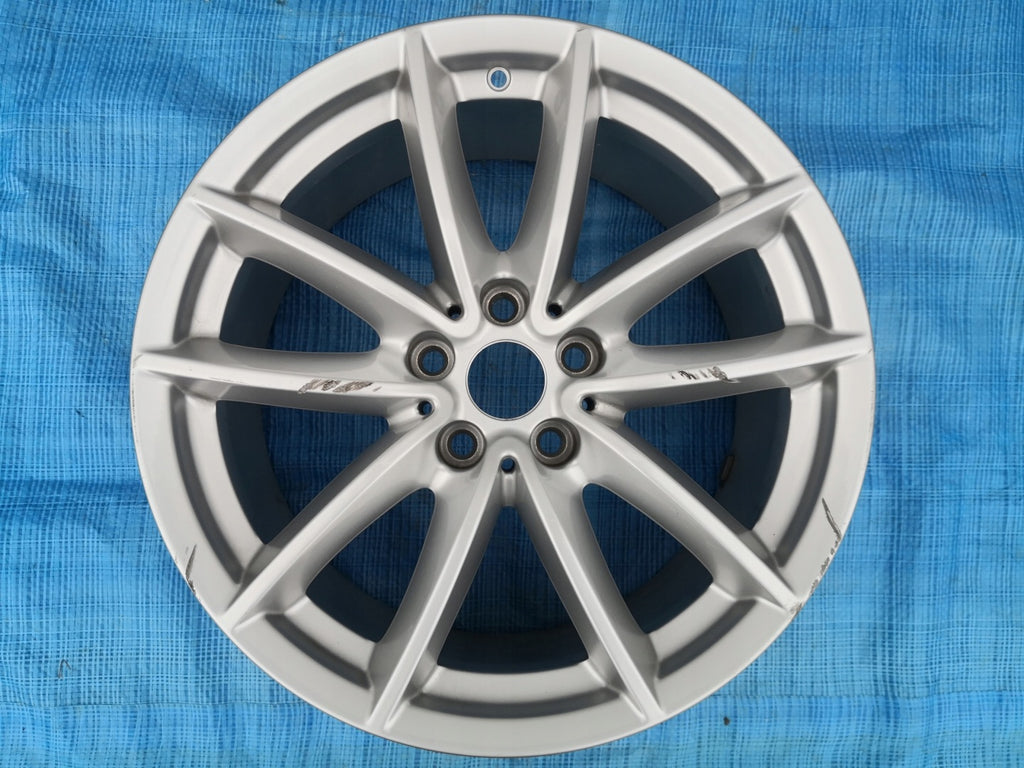 1x Alufelge 18 Zoll 8.5" 5x112 44ET Glanz Silber 6880684 BMW X5 G05 Rim Wheel FEL2284664382tr