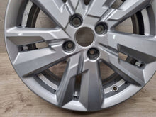 Laden Sie das Bild in den Galerie-Viewer, 1x Alufelge 16 Zoll 6.0" 4x100 50ET Schwarz Nissan Micra K14 Rim Wheel FEL4480762508vw
