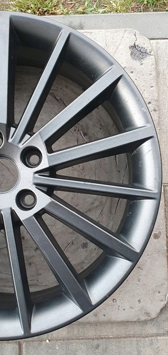 1x Alufelge 18 Zoll 7.5" 5x112 51ET 5E0601025AF Skoda Superb Iii Rim Wheel FEL2014495229pm