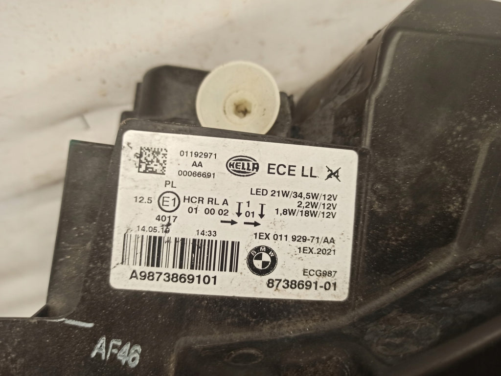 Frontscheinwerfer BMW F20 8738691 Links Scheinwerfer Headlight SCH3164585460pn