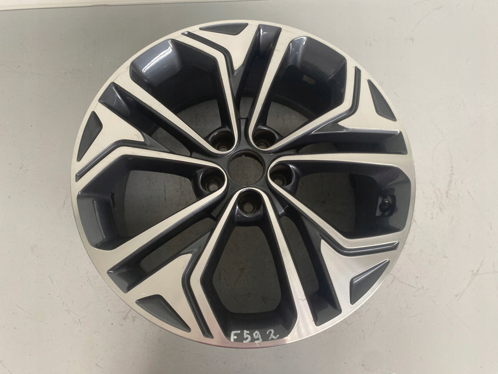 1x Alufelge 19 Zoll 8.0" 5x114.3 51ET Glanz Grau 52910-S1330 Hyundai Santa Fe Mg FEL4455794854zx