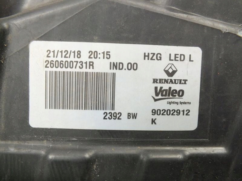 Frontscheinwerfer Renault Koleos II 260600731 LED Links Scheinwerfer Headlight SCH9291699559ww
