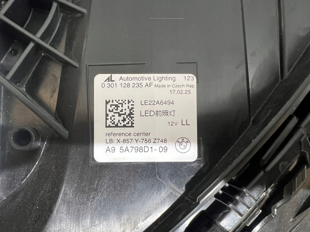 Frontscheinwerfer BMW 5 5A798D1-09 LED Links Scheinwerfer Headlight SCH5516540064mj