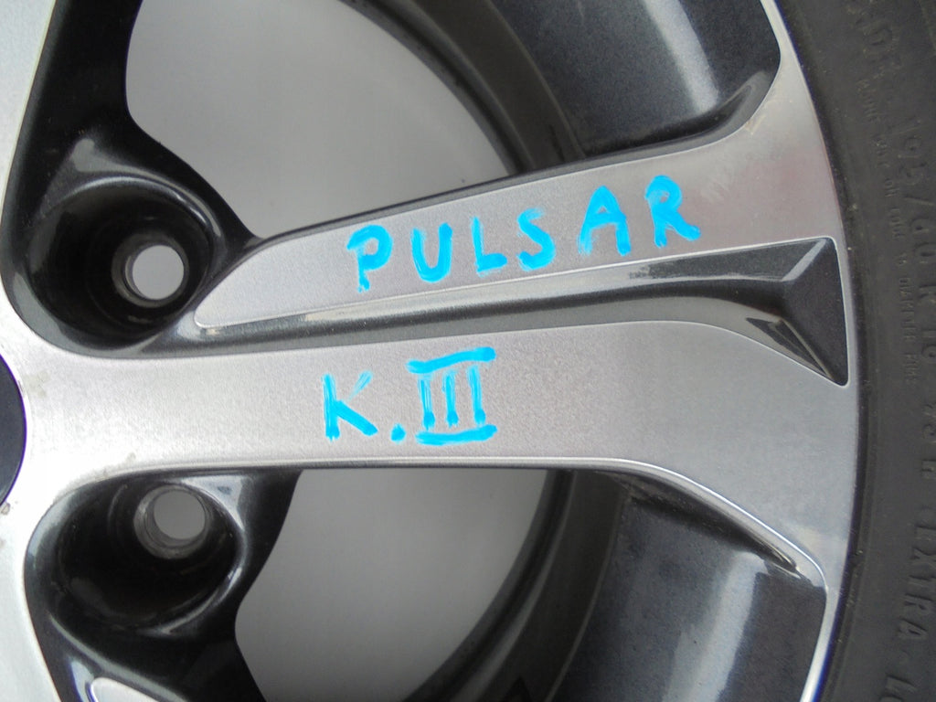 1x Alufelge 16 Zoll Nissan Pulsar Rim Wheel