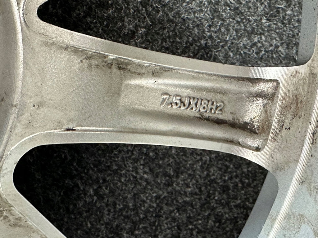 1x Alufelge 18 Zoll KBA49996 VW Golf VII I Rim Wheel FEL6372980448nr