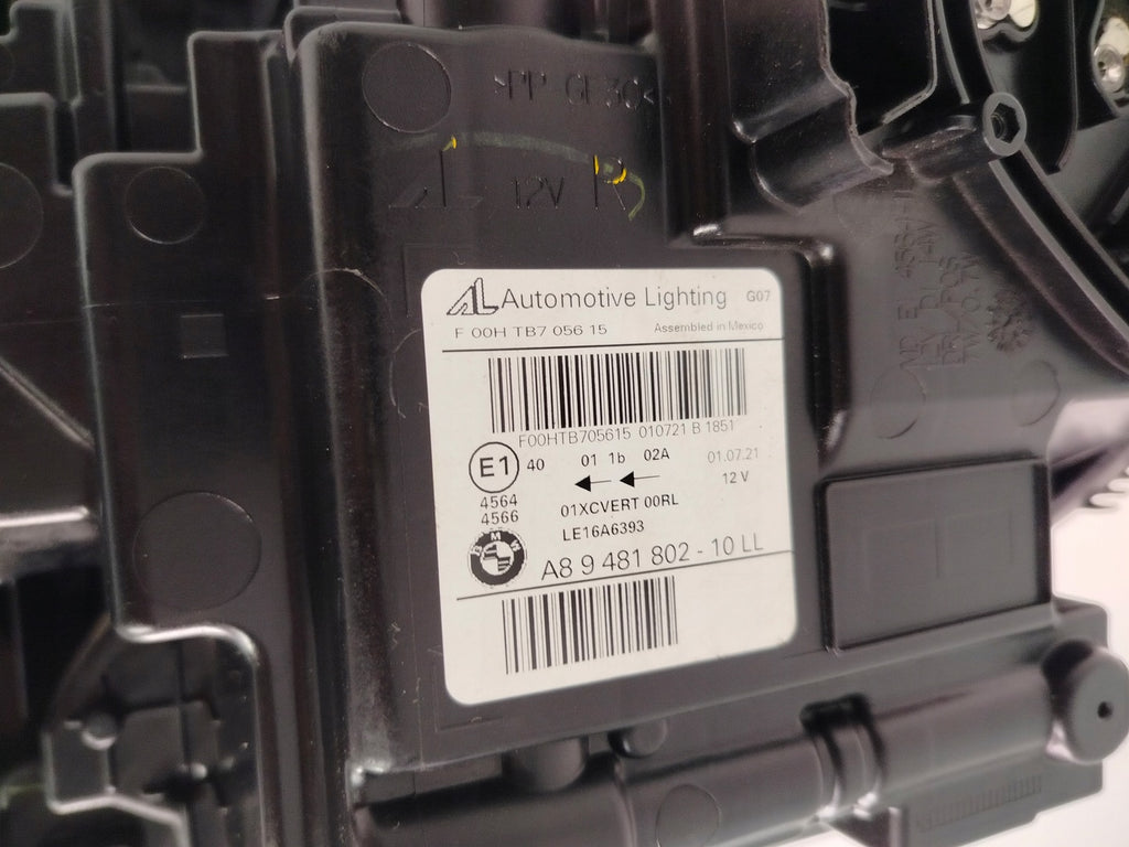 Frontscheinwerfer BMW X7 G07 9481802-10 Laser Rechts Scheinwerfer Headlight SCH9205231557kj