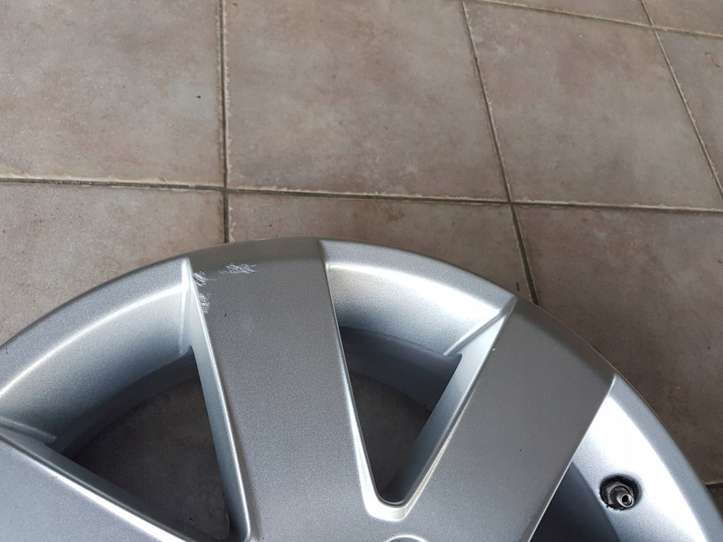 4x Alufelge 16 Zoll 6.5" 5x108 52 5ET Glanz Silber Ford Mondeo I Focus Cmax FEL3466299258wx