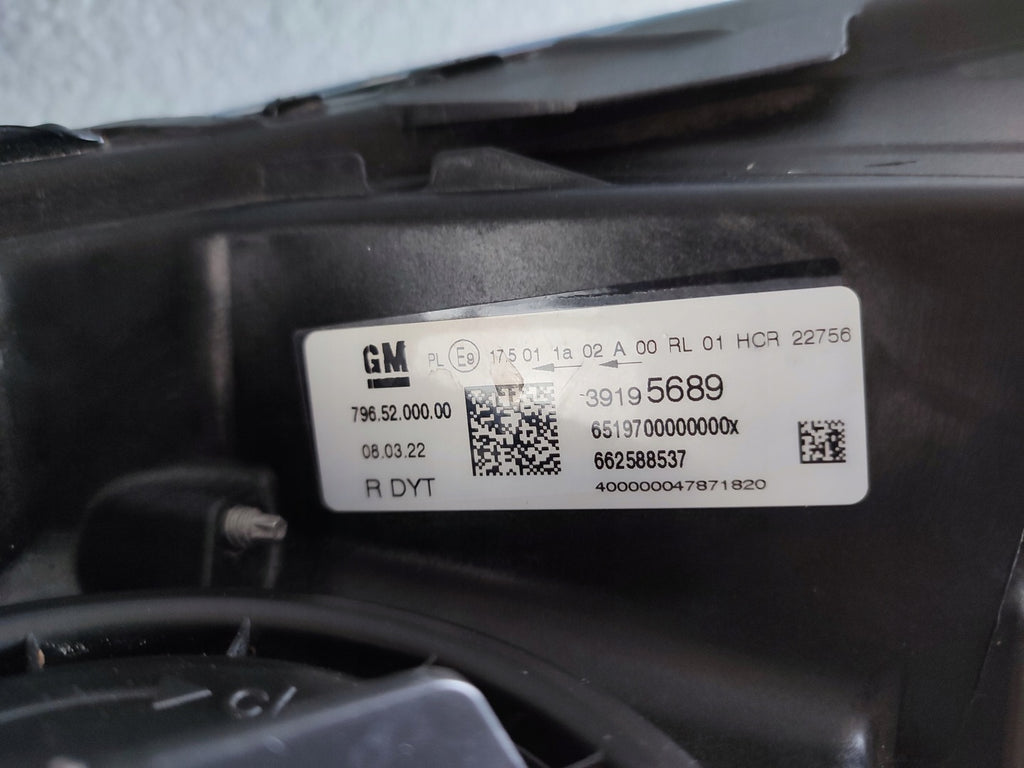 Frontscheinwerfer Opel Astra K 39195689OES 39195689 LED Rechts Headlight SCH1603073436ac