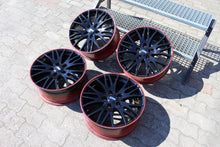 Laden Sie das Bild in den Galerie-Viewer, 4x Alufelge 17 Zoll 7.5" 5x120 35ET Glanz Schwarz KBA46572 BMW 3 F30 E90 FEL9957279191gb