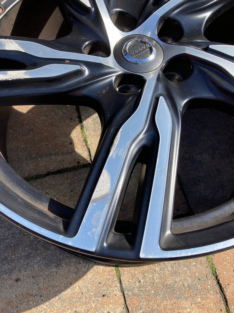1x Alufelge 18 Zoll 7.5" 5x108 52,5ET Matt Schwarz 31423873 Volvo Xc60 Rim Wheel