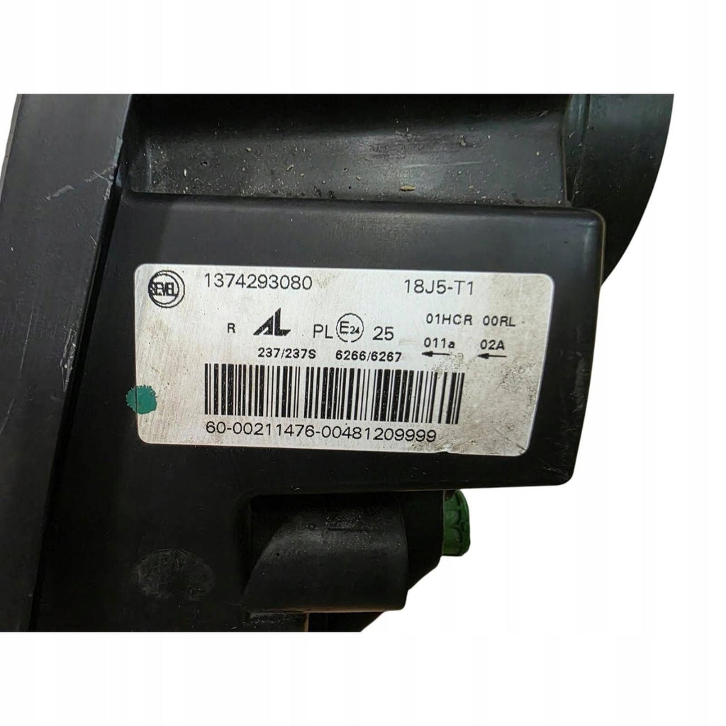 Frontscheinwerfer Citroën Jumper Ducato 1374293080 LED Rechts Headlight SCH8328160090vz