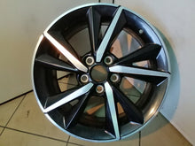 Laden Sie das Bild in den Galerie-Viewer, 1x Alufelge 17 Zoll 7.0" 5x114.3 50ET Glanz Schwarz PW457-02001 Toyota Corolla FEL1185152057hi