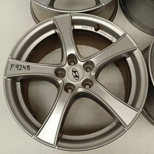 Load image into Gallery viewer, 4x Alufelge 18 Zoll 7.5" 5x114.3 50ET Glanz Silber Hyundai I Rim Wheel FEL8340575115wd