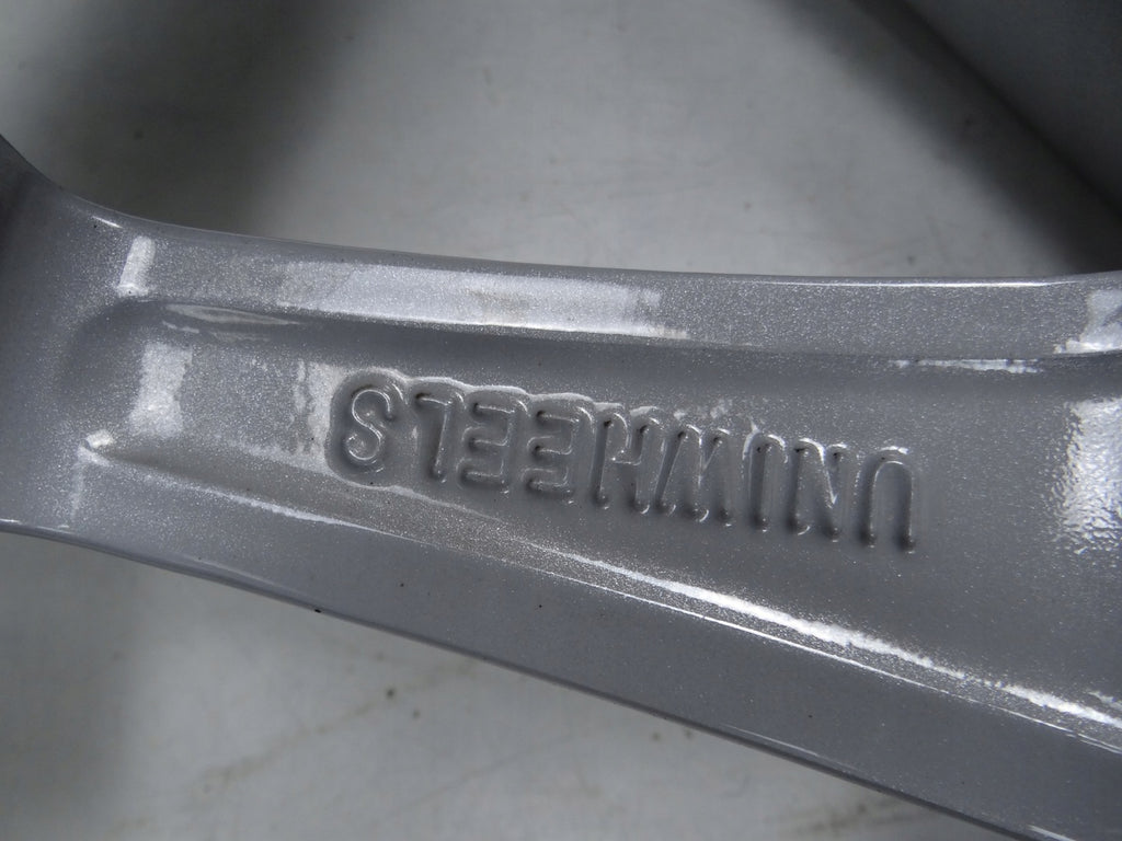 1x Alufelge 16 Zoll 6.5" 5x114.3 40ET Glanz Silber KE4093Z110 Nissan Pulsar