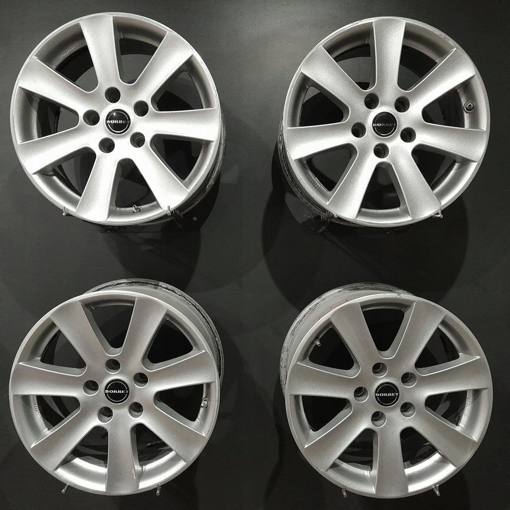 4x Alufelge 17 Zoll 8.0" 5x120 35ET BMW 3 E91 F30 E90 F31 Rim Wheel FEL2372194453xi