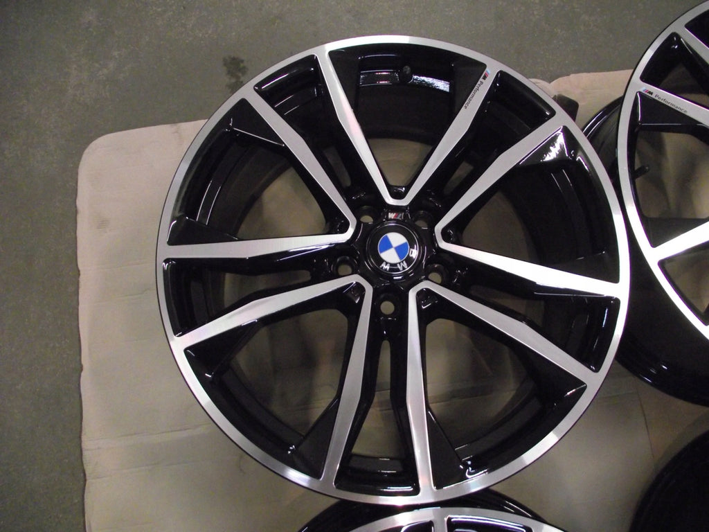 4x Alufelge 19 Zoll 8.0" 5x112 47ET Glanz Graphit BMW F39 X1 F48 Rim Wheel FEL4550107636uy