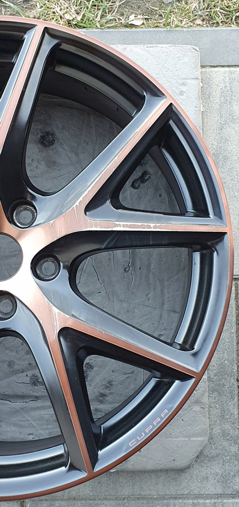 1x Alufelge 19 Zoll 8.0" 5x112 45ET Glanz Schwarz 575601025AN Cupra Ateca FEL7208721897rc