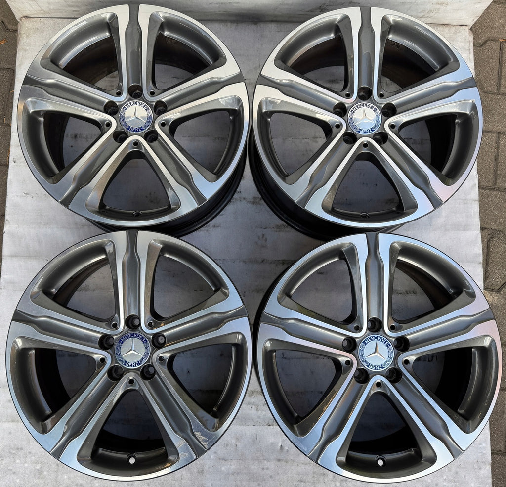 4x Alufelge 18 Zoll 8.0" 5x112 38ET A2534010700 Mercedes-Benz Glc Rim Wheel