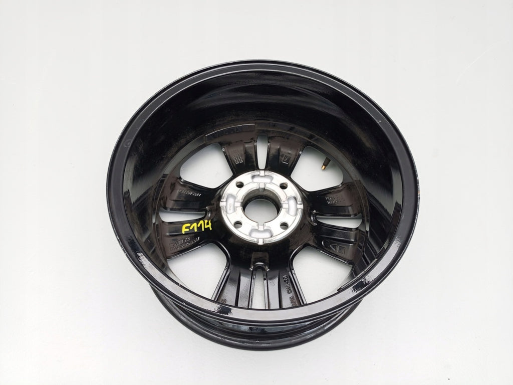 1x Alufelge 16 Zoll 6.5" 4x108 20ET Glanz Schwarz 9813075077 Citroën Cactus FEL6827198469cz