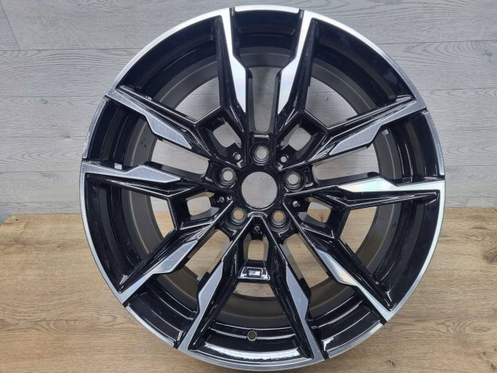 1x Alufelge 19 Zoll 8.5" 5x112 35ET Glanz 8089227 BMW 4 G22 G23 G26 Rim Wheel FEL2014300284nt