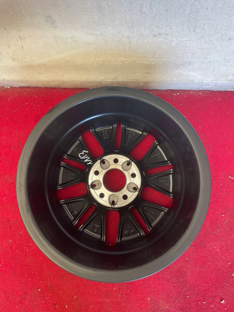 1x Alufelge 16 Zoll 6.5" 5x112 44ET Matt Schwarz A1774010000 Mercedes-Benz