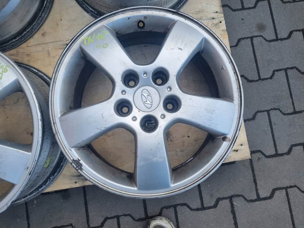 4x Alufelge 16 Zoll 6.5" 5x114.3 46ET 52910-2E300 Hyundai I Rim Wheel FEL2268680396jg