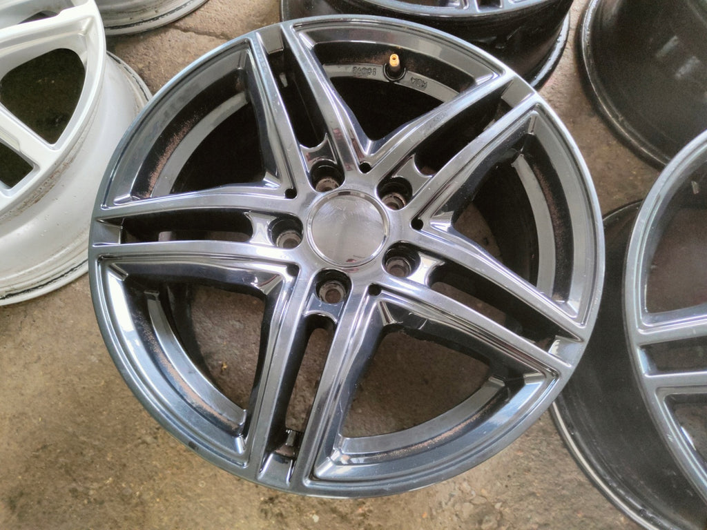 4x Alufelge 16 Zoll 7.5" 5x112 40ET Silber KBA50092 Audi I Rim Wheel FEL8379114992gn