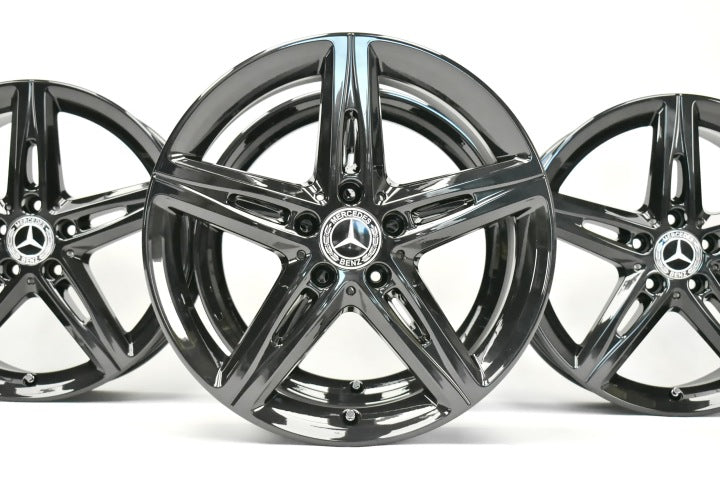 4x Alufelge 18 Zoll 7.5" 5x112 49ET A1774010700 Mercedes-Benz W177 Rim Wheel FEL1389163505yr