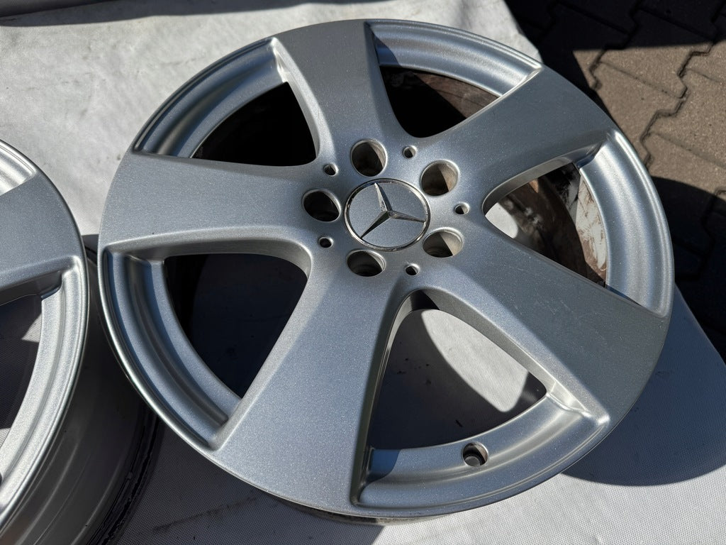 1x Alufelge 17 Zoll 7.0" 5x112 48 5ET A2054015500 Mercedes-Benz Viano Rim Wheel FEL3587250514rs