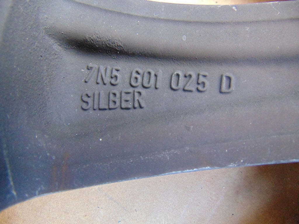 1x Alufelge 17 Zoll 7.0" 5x112 39ET Glanz Silber 7N5601025D Seat Alhambra