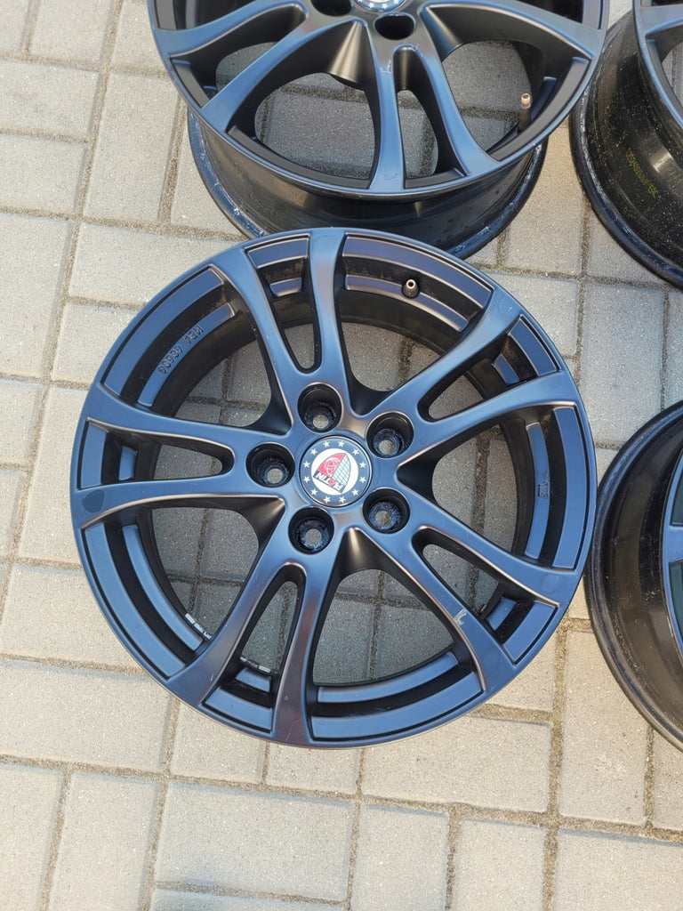 4x Alufelge 16 Zoll 6.5" 5x112 33ET 48604 VW 33 Rim Wheel FEL1327127854nz