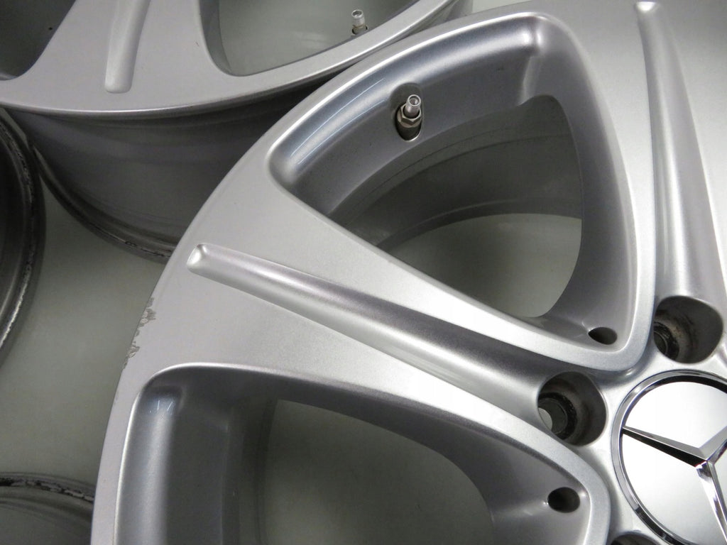 4x Alufelge 18 Zoll 8.0" 5x112 43ET Glanz Silber A2134011400 Mercedes-Benz W213 FEL4245142141yg