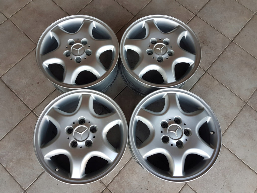 4x Alufelge 16 Zoll 7.0" 5x112 37ET A2084010502 Mercedes-Benz Clk C208 Rim Wheel FEL4276682782ai