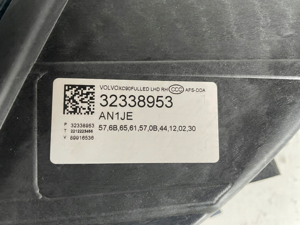 Frontscheinwerfer Volvo Xc90 II 32338953 LED Rechts Scheinwerfer Headlight