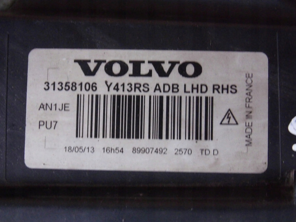 Frontscheinwerfer Volvo Xc60 I 31358106 Xenon Rechts Scheinwerfer Headlight SCH7421342385no